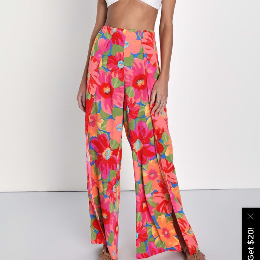 Billabong split spirit orang multi flyaway pant